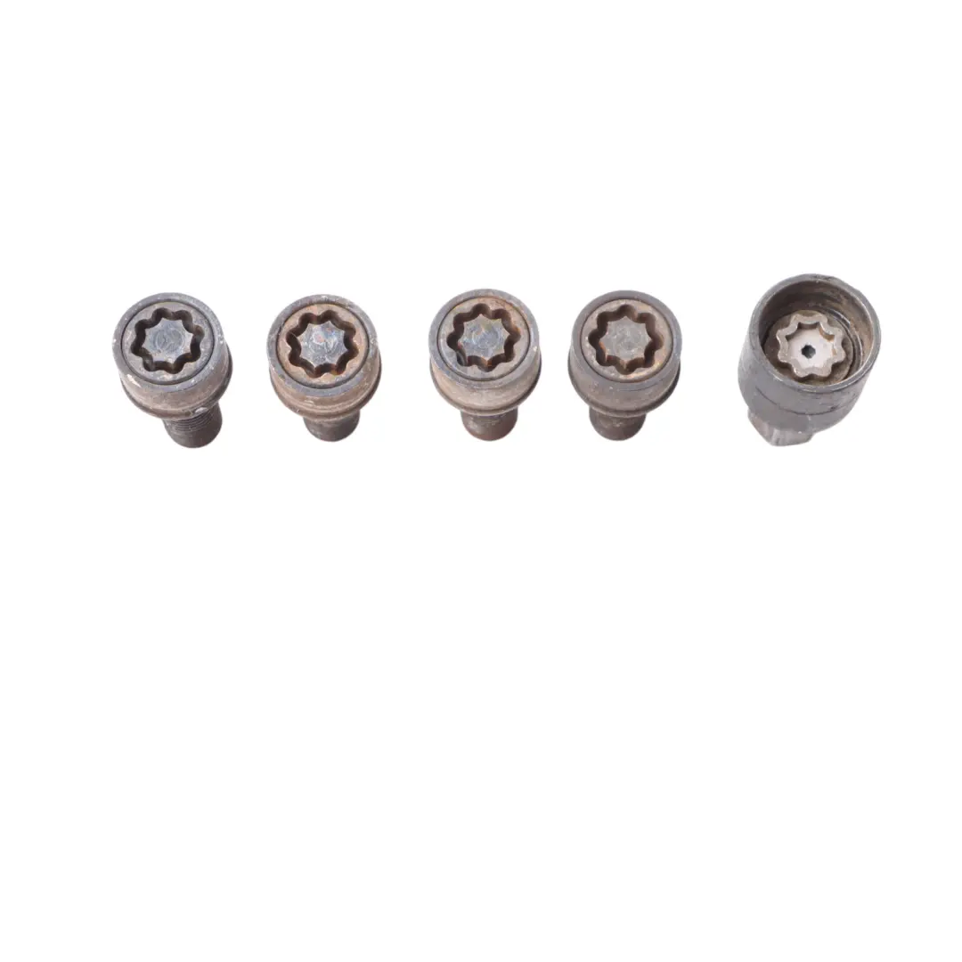 Mercedes W169 W204 W211 Wheel Bolts Rear Front Box Set B66470155 - SKU A0009904907-5 - Part number A0009904907
