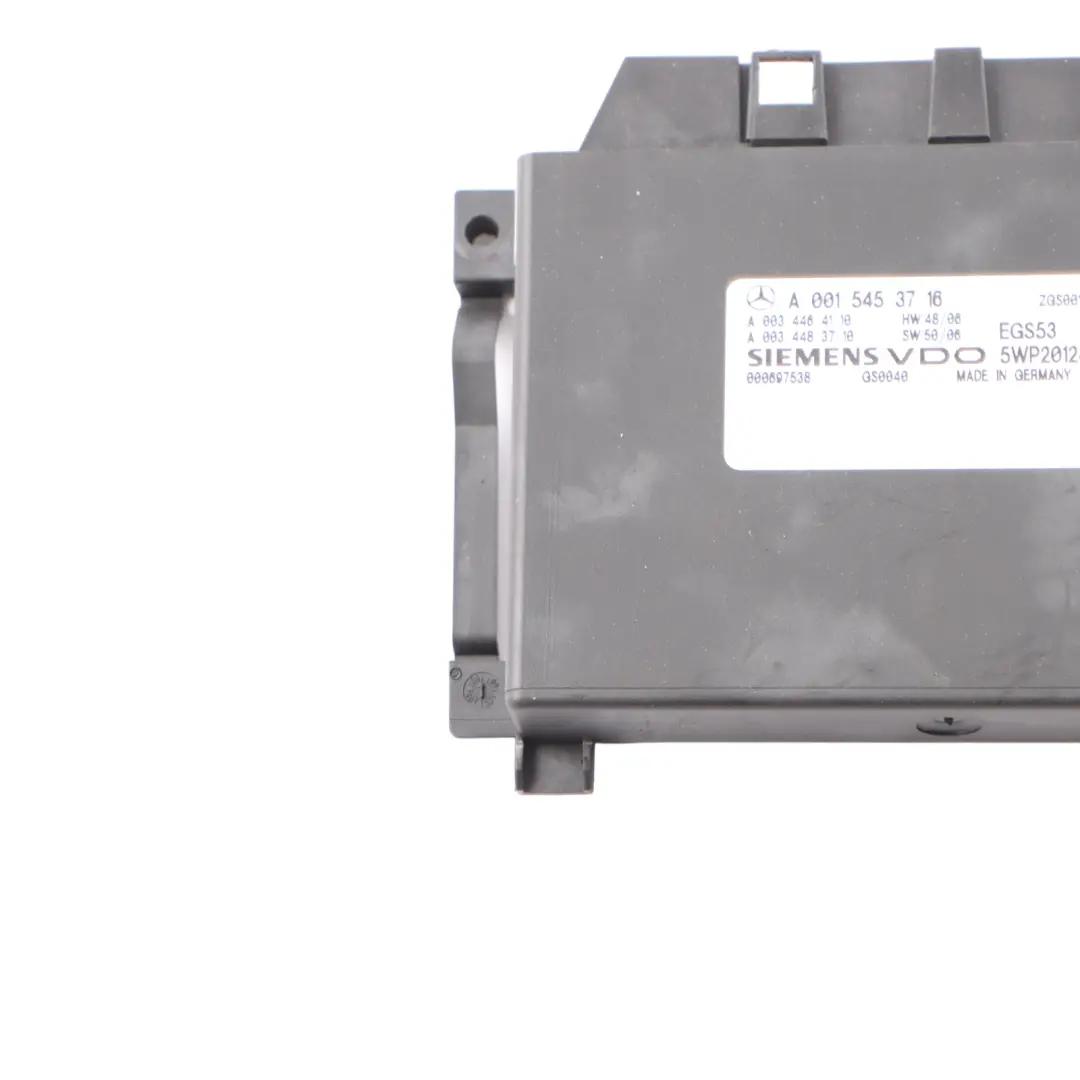 Mercedes C209 Motor Kompressor Caja 5 Velocidades GSG Módulo Control - SKU A0015453716 - Número de pieza A0015453716