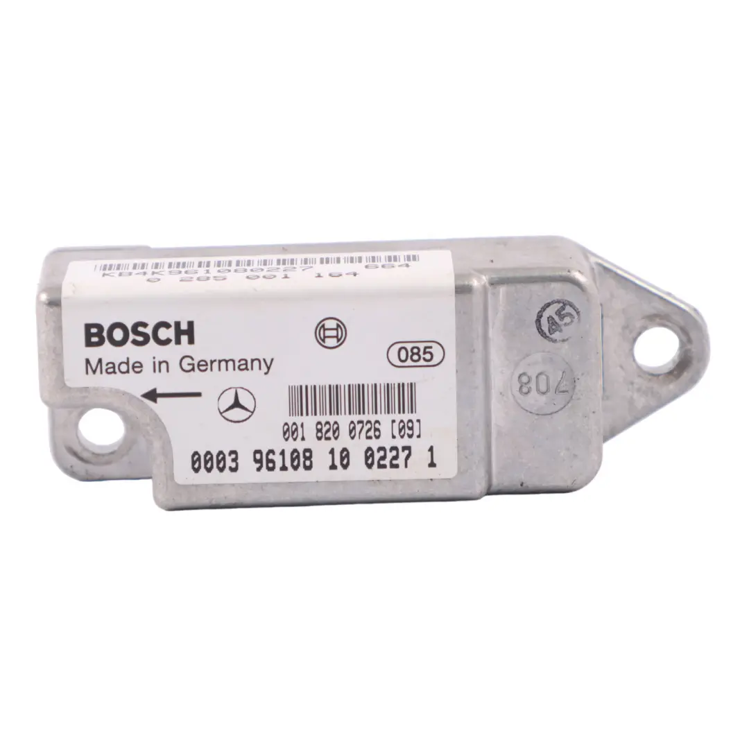 Mercedes W140 W202 W210 Module d'Air Latéral Crash Sensor - SKU A0018200726-1 - Numéro de pièce A0018200726