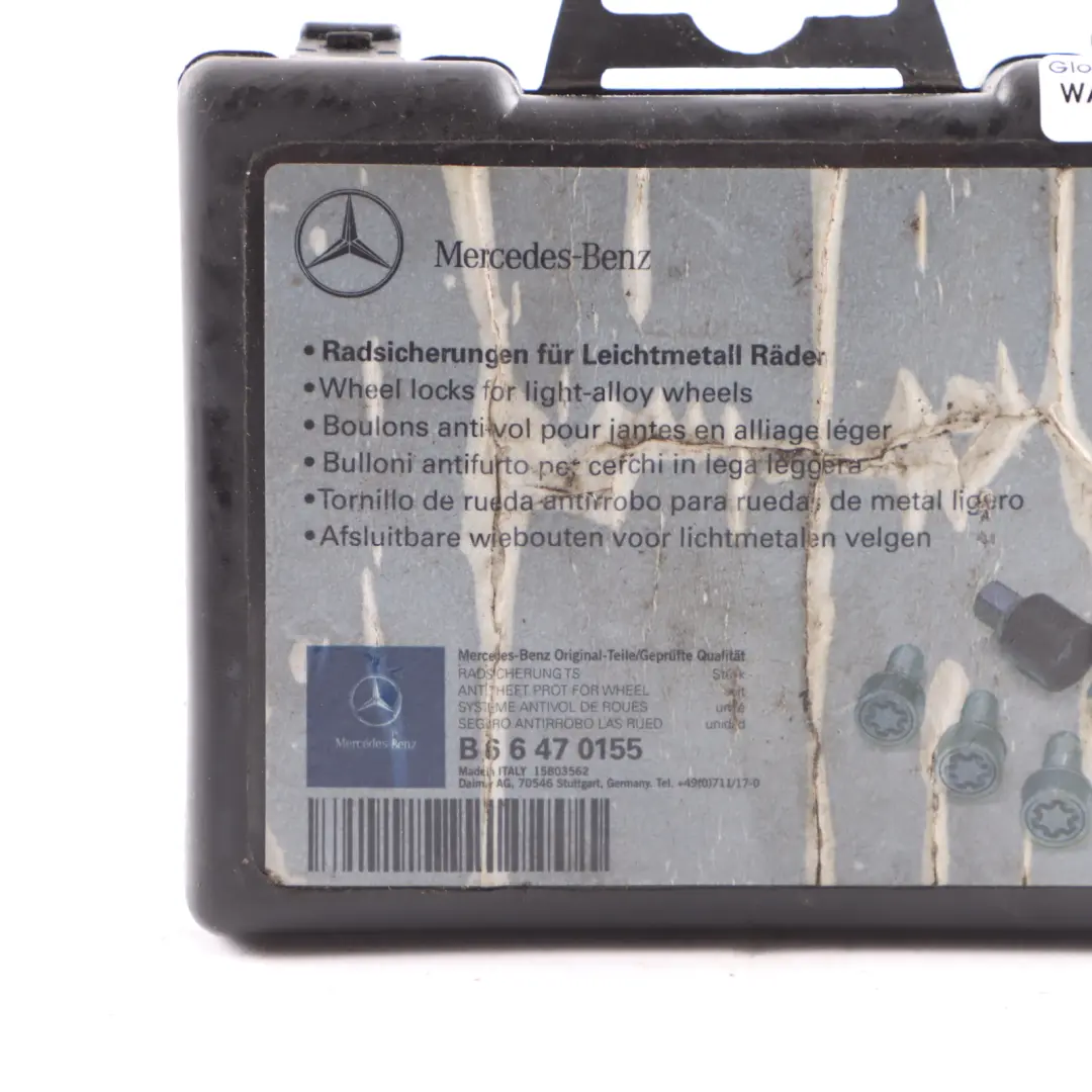 Mercedes W176 W204 W205 Śruby Zabezpieczające Zestaw Tył Przód - SKU A0019901607-6 - Numer Części A0019901607