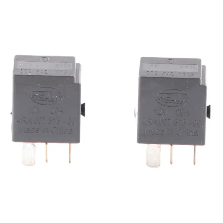 Relé Mercedes W163 W168 W203 W211 4-Pin Negro Hella A0025421119 Juego 2x