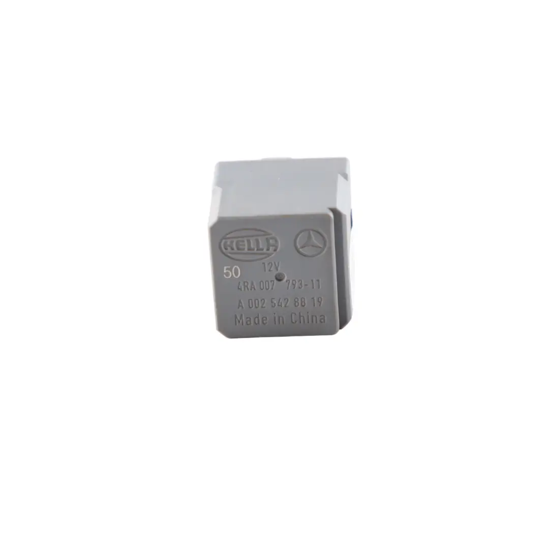 Mercedes W176 W246 Relay Current 4 Pin 12V Hella Set x2 - SKU A0025428819-1 - Part number A0025428819