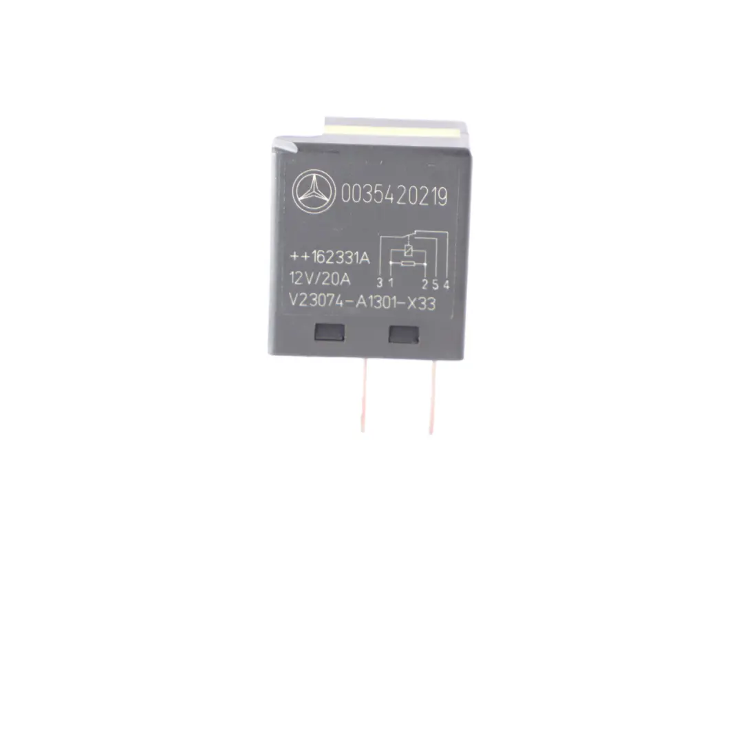 Mercedes W639 W906 5-Pin Noir 12A Relais - SKU A0035420219-1 - Numéro de pièce A0035420219