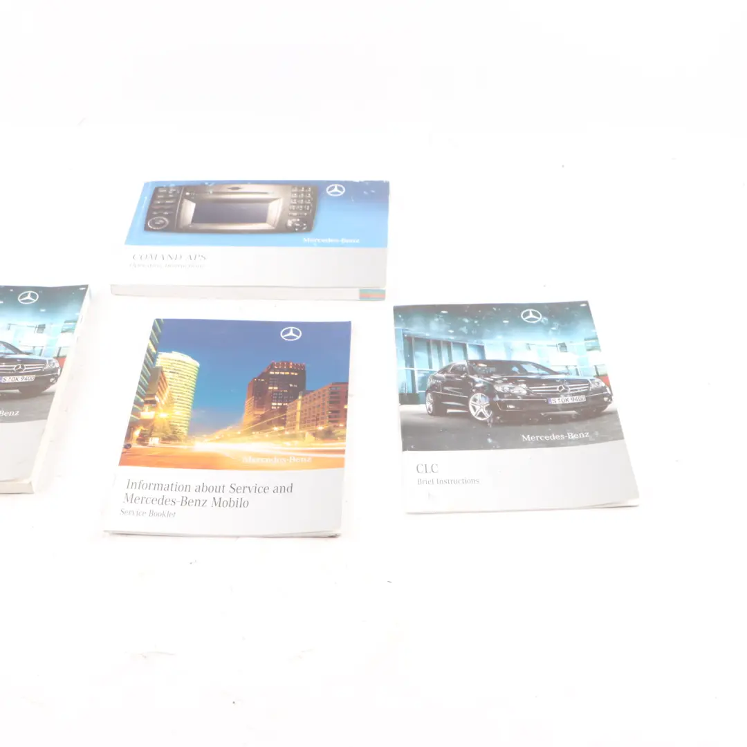 Mercedes CLC CL203 Owner's Handbook Booklet Slipcase Pouch Case Wallet Set - SKU A0035846181 - Part number A0035846181
