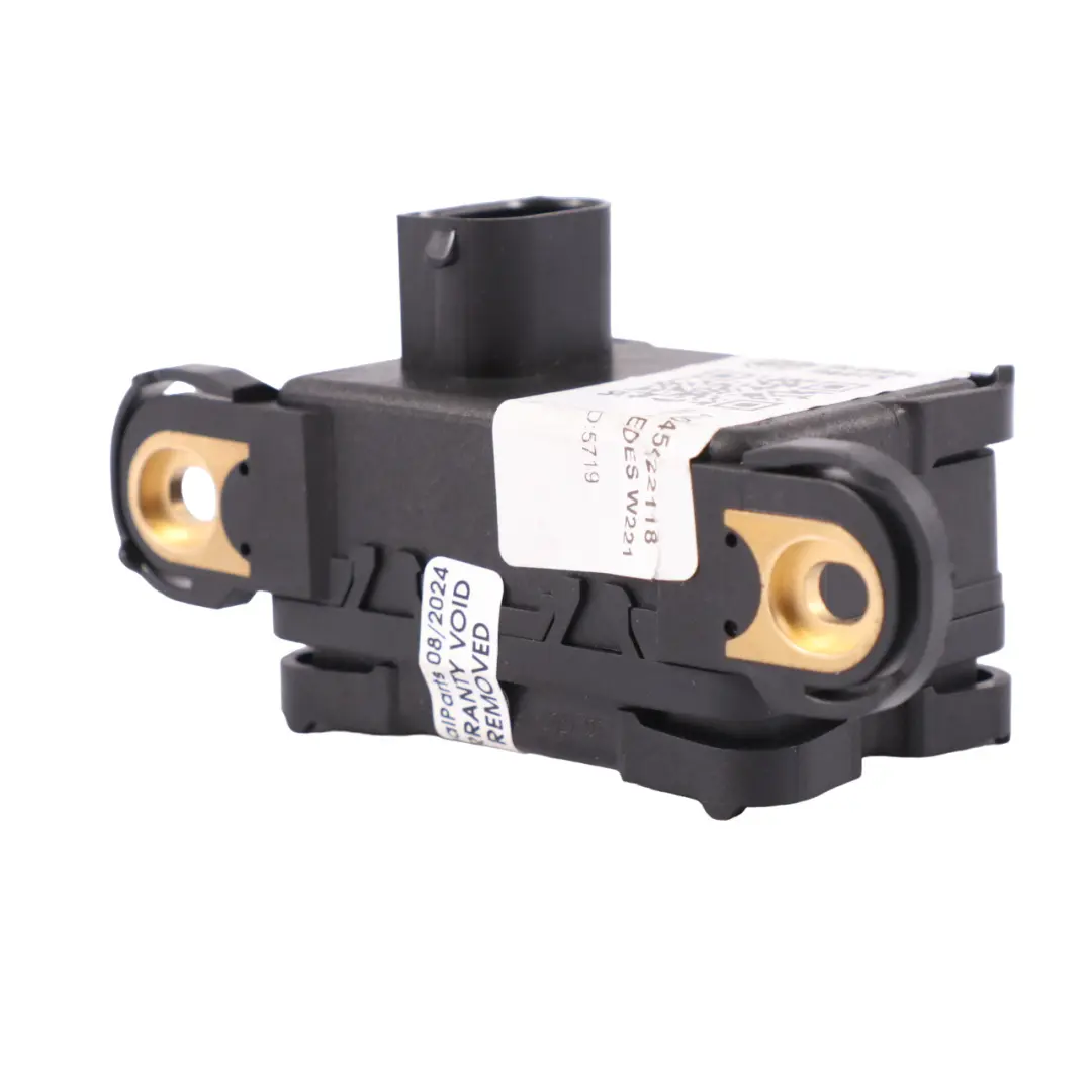 Beschleunigungs Sensor Cluster Gierrate für Mercedes W221 mit Teilenummer A0045422118 Mercedes W221 Beschleunigungs Sensor Cluster Gierrate - SKU A0045422118 - Teilenummer A0045422118