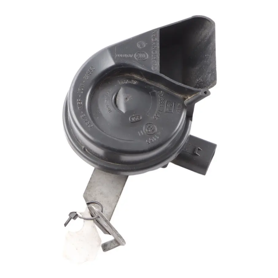 Horn Signal Alarm Siren Low Pitch Tone 420Hz Right O/S to Mercedes W221 with Part number A0065429520 Mercedes W221 Horn Signal Alarm Siren Low Pitch Tone 420Hz Right O/S - SKU A0065429520 - Part number A0065429520