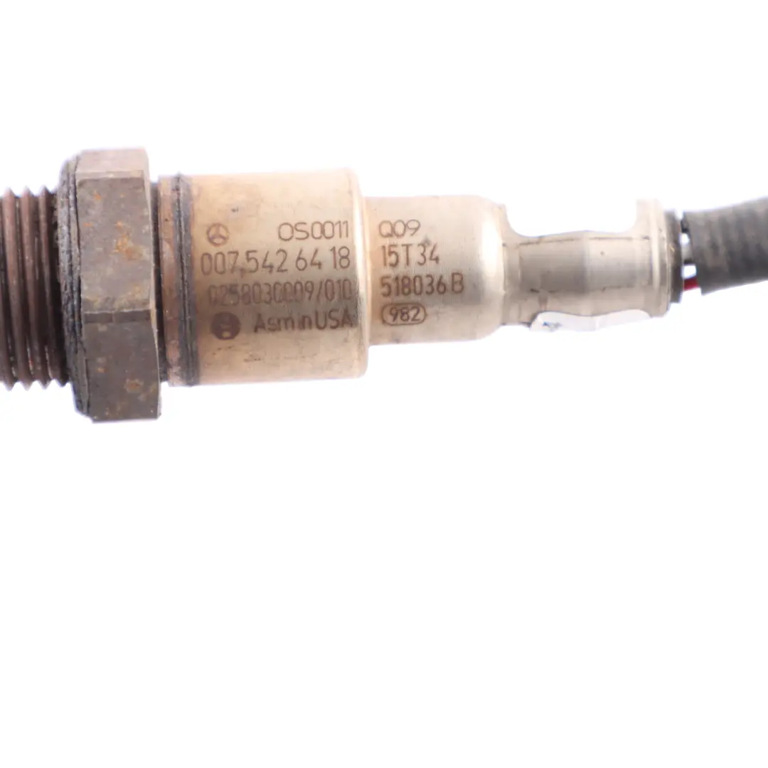 Lambda Probe Mercedes W204 W205 W213 M278 Petrol Oxygen Sensor to with Part number A0075426418 Lambda Probe Mercedes W204 W205 W213 M278 Petrol Oxygen Sensor - SKU A0075426418 - Part number A0075426418