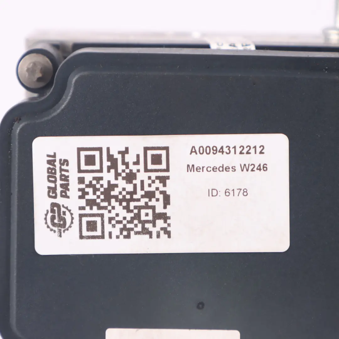 Pompe hydraulique ABS Modulateur pour Mercedes W246 à propos du numéro de pièce A0094312212 Mercedes W246 Pompe hydraulique ABS Modulateur - SKU A0094312212 - Numéro de pièce A0094312212