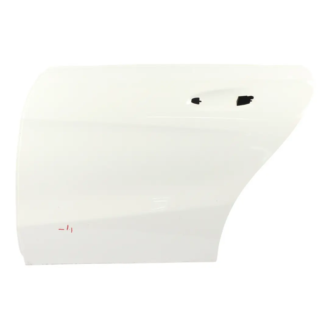 Mercedes X117 Drzwi Lewe Tylne Calcite White Białe - 650 - SKU A1177300105-CW - Numer Części A1177300105