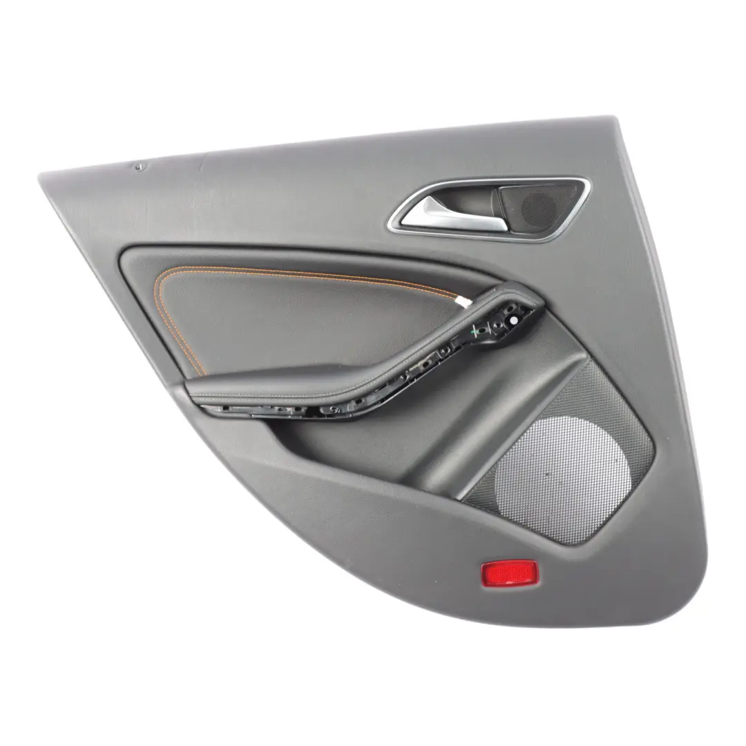 Door Card Rear Left N/S Trim Panel Cover Lining Black to Mercedes C117 with Part number A1177301500 Mercedes C117 Door Card Rear Left N/S Trim Panel Cover Lining Black - SKU A1177301500 - Part number A1177301500