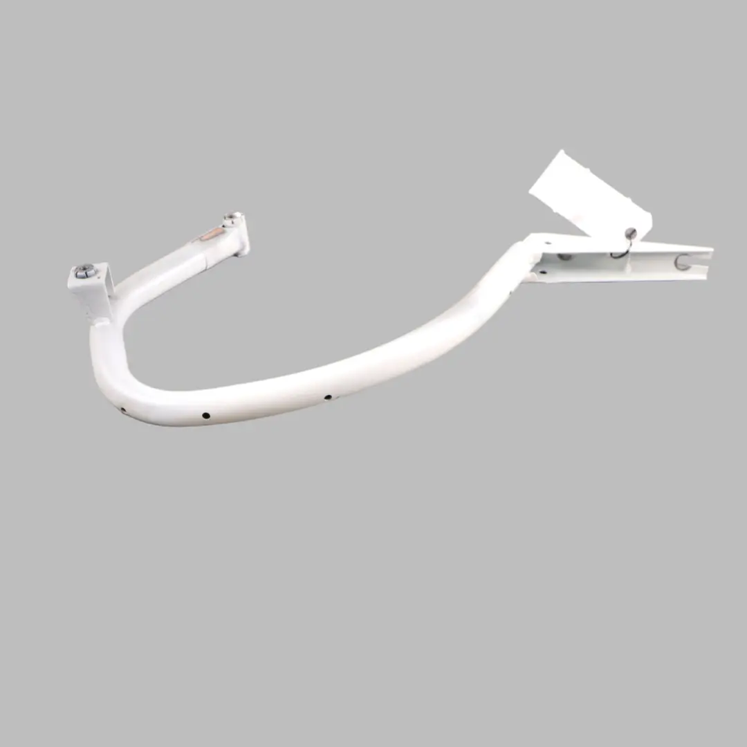 Trunk Lid Hinge Coupe Rear Hinge Left N/S Calcite White - 650 to Mercedes CLA C117 with Part number A1177500128 Mercedes CLA C117 Trunk Lid Hinge Coupe Rear Hinge Left N/S Calcite White - 650 - SKU A1177500128-CW - Part number A1177500128