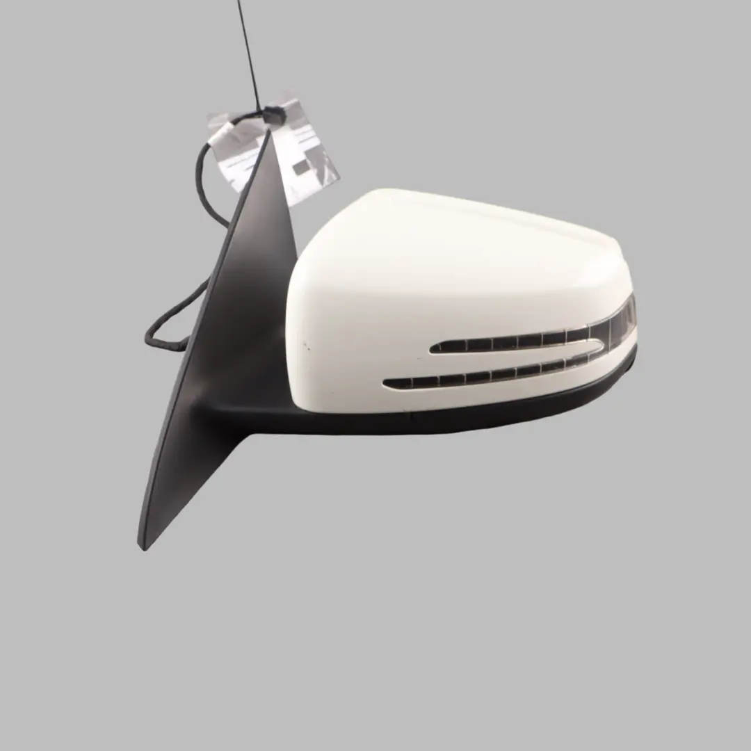 Wing Mirror Door Left N/S Outside Calcite White - 650 to Mercedes CLA C117 with Part number A1178100776 Mercedes CLA C117 Wing Mirror Door Left N/S Outside Calcite White - 650 - SKU RHD-A1178100776-CW1 - Part number A1178100776