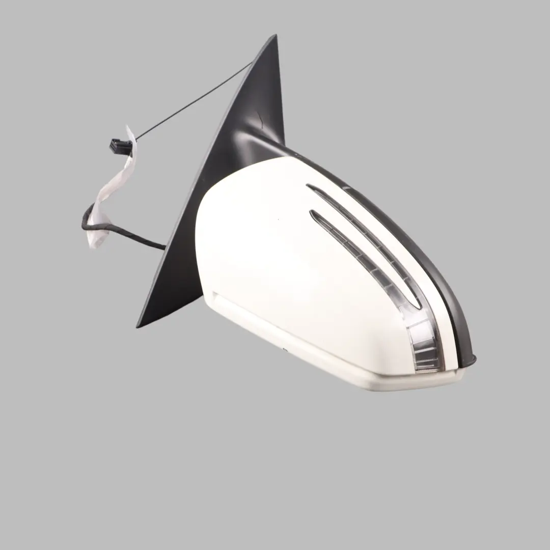 Mercedes CLA C117 Wing Mirror Door Right O/S Outside Calcite White - 650 - SKU RHD-A1178100876-CW - Part number A1178100876