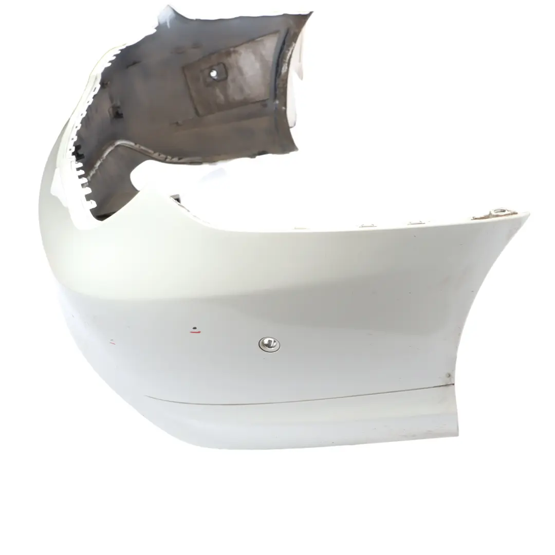 Bumper Trim Panel Covering Calcite White - 650 to Mercedes C117 Rear with Part number A1178800440 Mercedes C117 Rear Bumper Trim Panel Covering Calcite White - 650 - SKU A1178800440-CW1 - Part number A1178800440