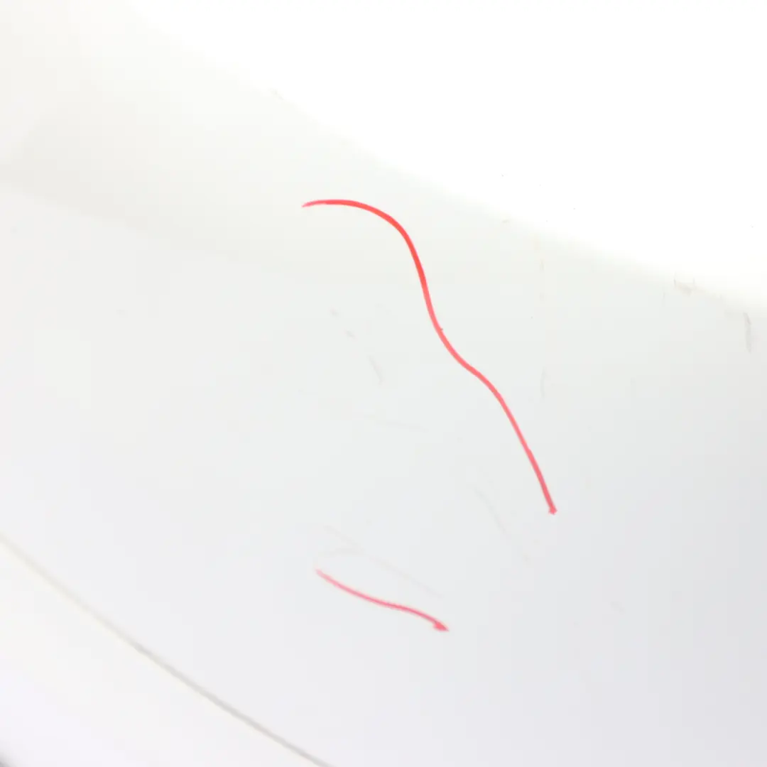 Bumper Trim Panel Covering Calcite White - 650 to Mercedes C117 Rear with Part number A1178800440 Mercedes C117 Rear Bumper Trim Panel Covering Calcite White - 650 - SKU A1178800440-CW1 - Part number A1178800440