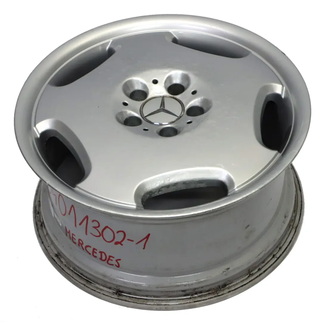 Silberne Leicht Metall Felge 5-Loch 18" 8,5J ET:47 für Mercedes CL C140 mit Teilenummer A1404011302 Mercedes CL C140 Silberne Leicht Metall Felge 5-Loch 18" 8,5J ET:47 - SKU A1404011302-1 - Teilenummer A1404011302