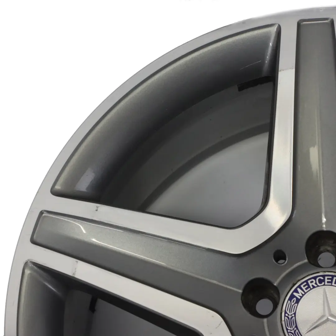 Mercedes GLA X156 Wheel Alloy Rim AMG Grey 19" 8J ET:43,5 5-Spoke - SKU A1564010600-5 - Part number A1564010600