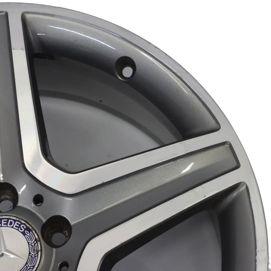 Alloy Rim AMG Grey 19" 8J ET:43,5 5-Spoke to Mercedes GLA X156 Wheel with Part number A1564010600 Mercedes GLA X156 Wheel Alloy Rim AMG Grey 19" 8J ET:43,5 5-Spoke - SKU A1564010600-5 - Part number A1564010600