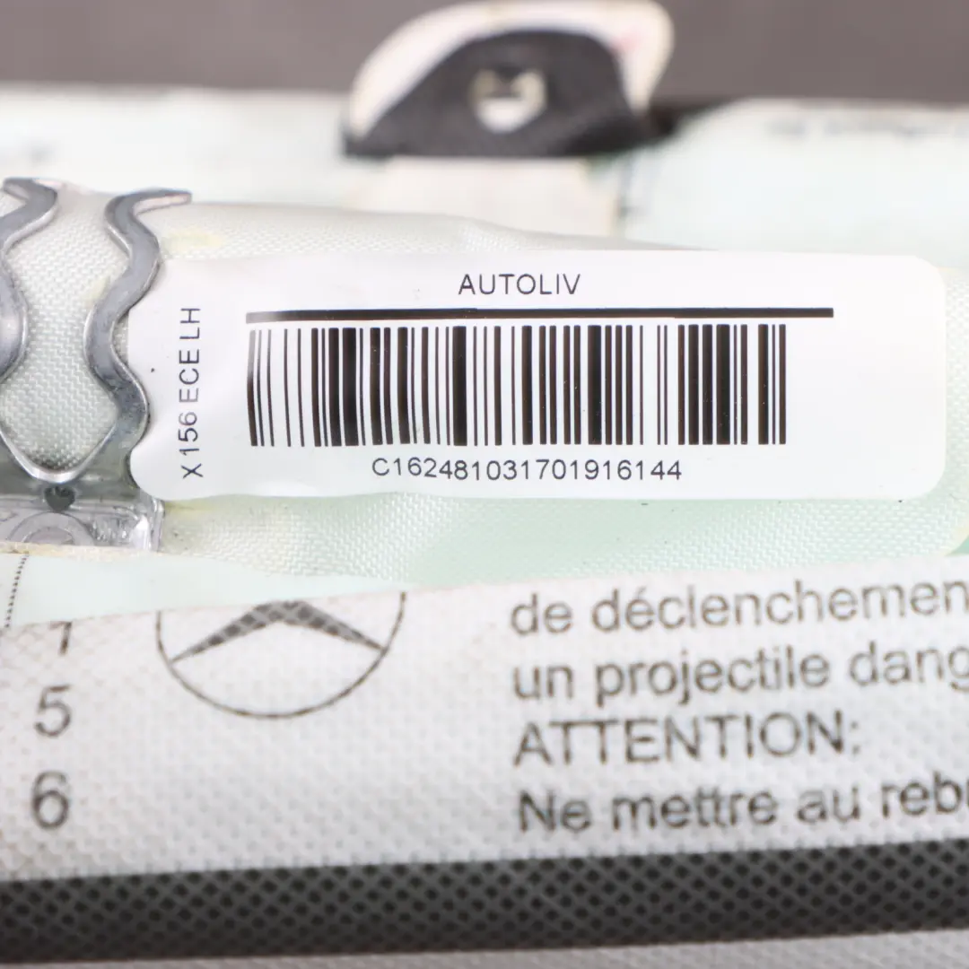 Mercedes GLA X156 Head Air Module Roof Side Curtain Left N/S - SKU A1568600302 - Part number A1568600302