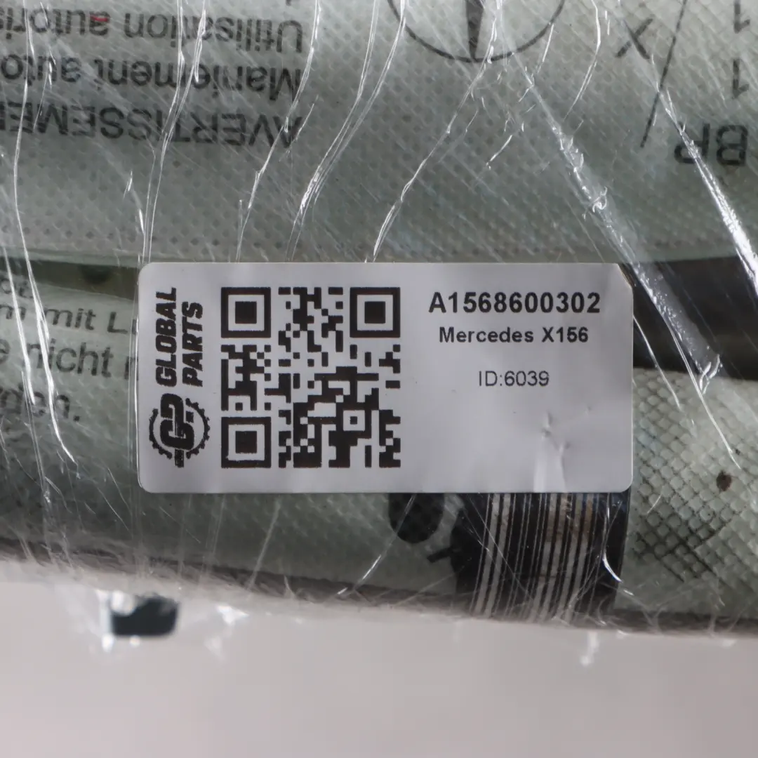 Head Air Module Roof Side Curtain Left N/S to Mercedes GLA X156 with Part number A1568600302 Mercedes GLA X156 Head Air Module Roof Side Curtain Left N/S - SKU A1568600302 - Part number A1568600302