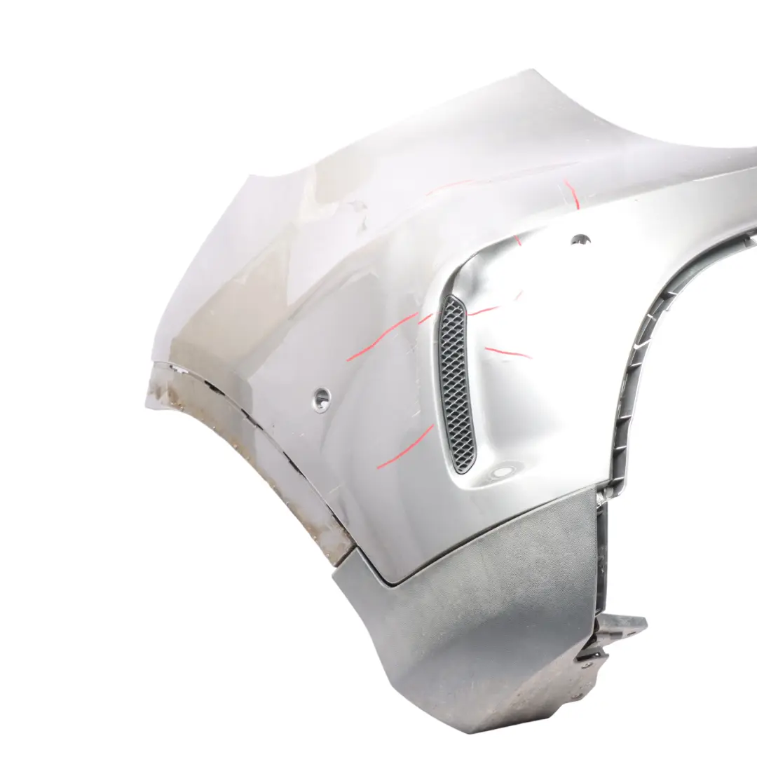 Mercedes X156 Rear Bumper AMG Upper Trim Panel Mountain Grey Metallic - 787 - SKU A1568804340-MG - Part number A1568804340