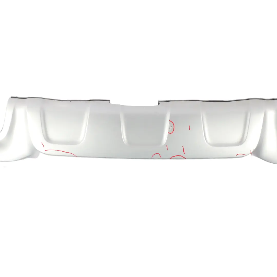 Mercedes X156 AMG Rear Bumper Lower Diffuser Trim Panel Cover - SKU A1568852825 - Part number A1568852825