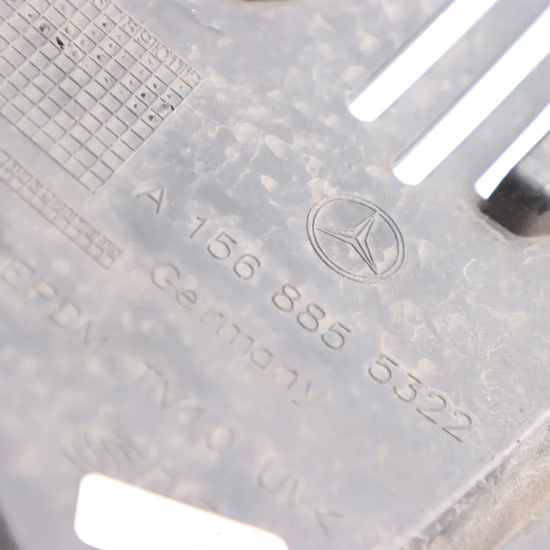 Bumper Moulding Grill Front Left N/S Trim Cover to Mercedes X156 with Part number A1568855322 Mercedes X156 Bumper Moulding Grill Front Left N/S Trim Cover - SKU A1568855322 - Part number A1568855322