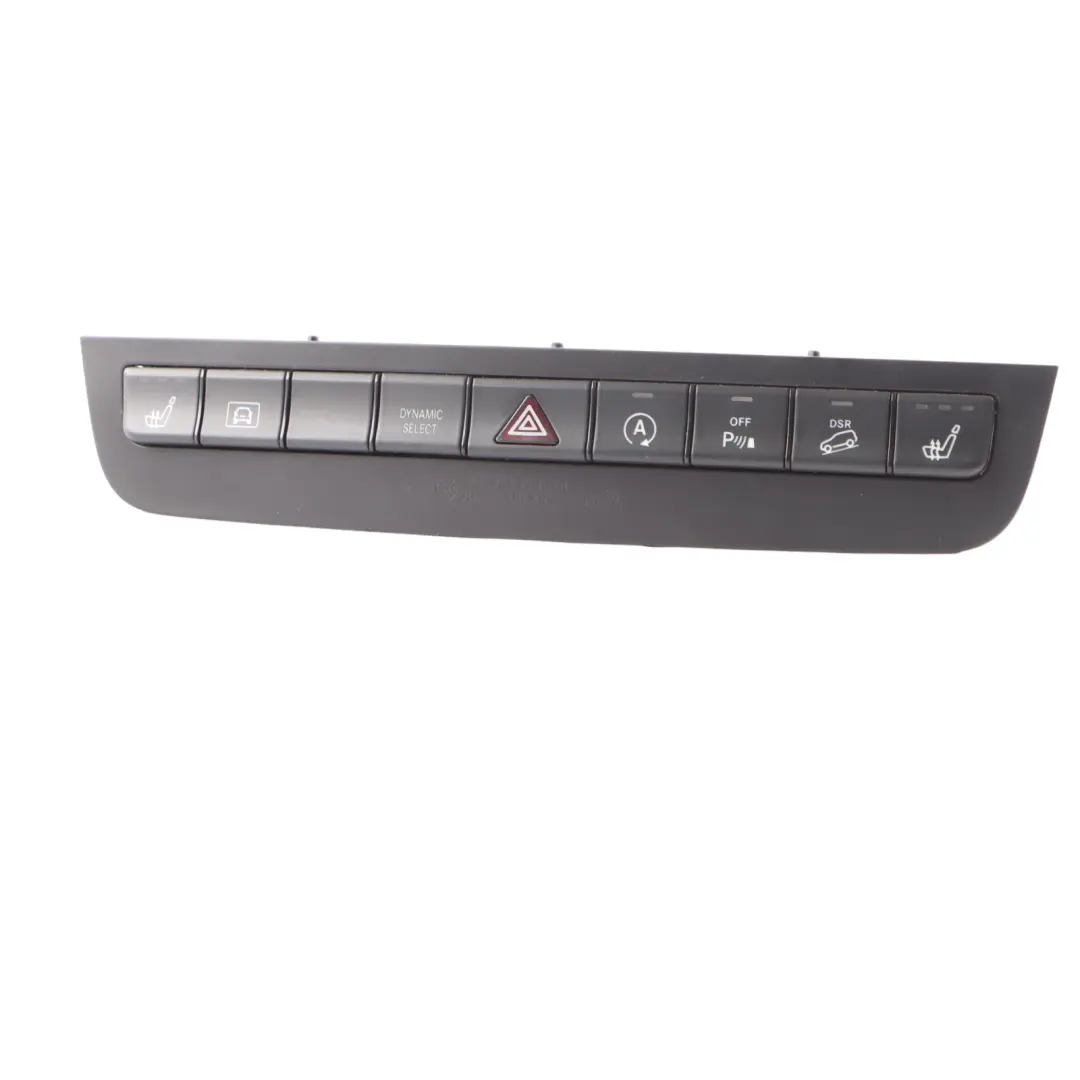 Heater Button Hazard Traingle Control Panel Block to Mercedes X156 Seat with Part number A1569053801 Mercedes X156 Seat Heater Button Hazard Traingle Control Panel Block - SKU A1569053801 - Part number A1569053801