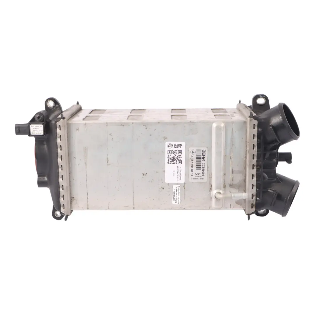 Intake Manifold Intercooler Radiator to Mercedes W212 M157 Air with Part number A1570900714 Mercedes W212 M157 Air Intake Manifold Intercooler Radiator - SKU A1570900714 - Part number A1570900714