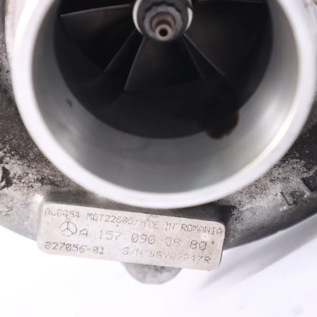 Mercedes W212 Engine Turbocharger Turbo Charger Right O/S - SKU A1570900880 - Part number A1570900880