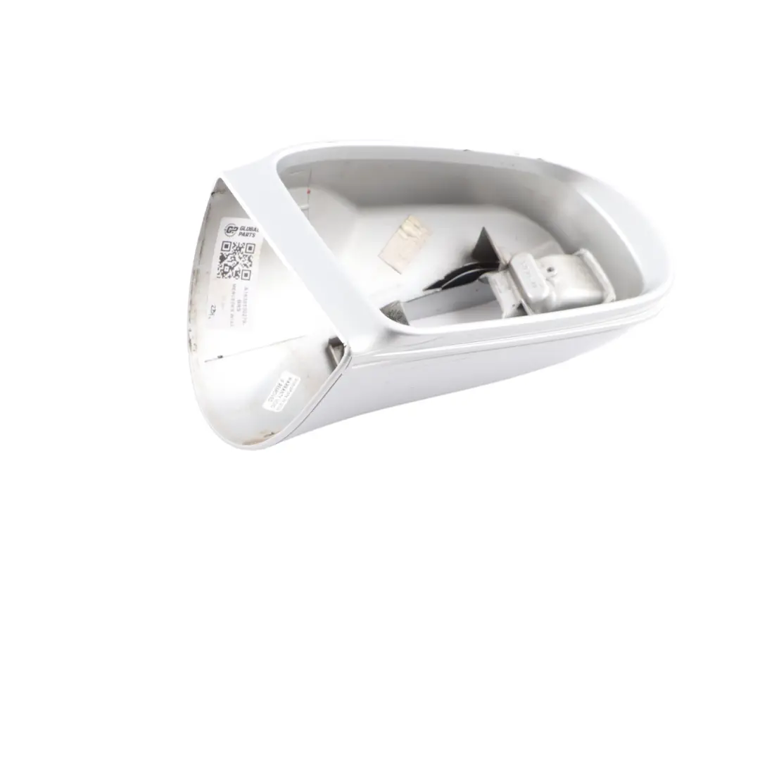 Wing Mirror Cover Right O/S Housing Cap Brilliant Silver - 9744 to Mercedes ML W163 with Part number A1638100279 Mercedes ML W163 Wing Mirror Cover Right O/S Housing Cap Brilliant Silver - 9744 - SKU A1638100279-BRS - Part number A1638100279