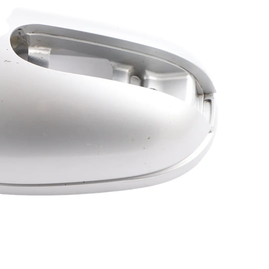 Wing Mirror Cover Right O/S Housing Cap Brilliant Silver - 9744 to Mercedes ML W163 with Part number A1638100279 Mercedes ML W163 Wing Mirror Cover Right O/S Housing Cap Brilliant Silver - 9744 - SKU A1638100279-BRS - Part number A1638100279
