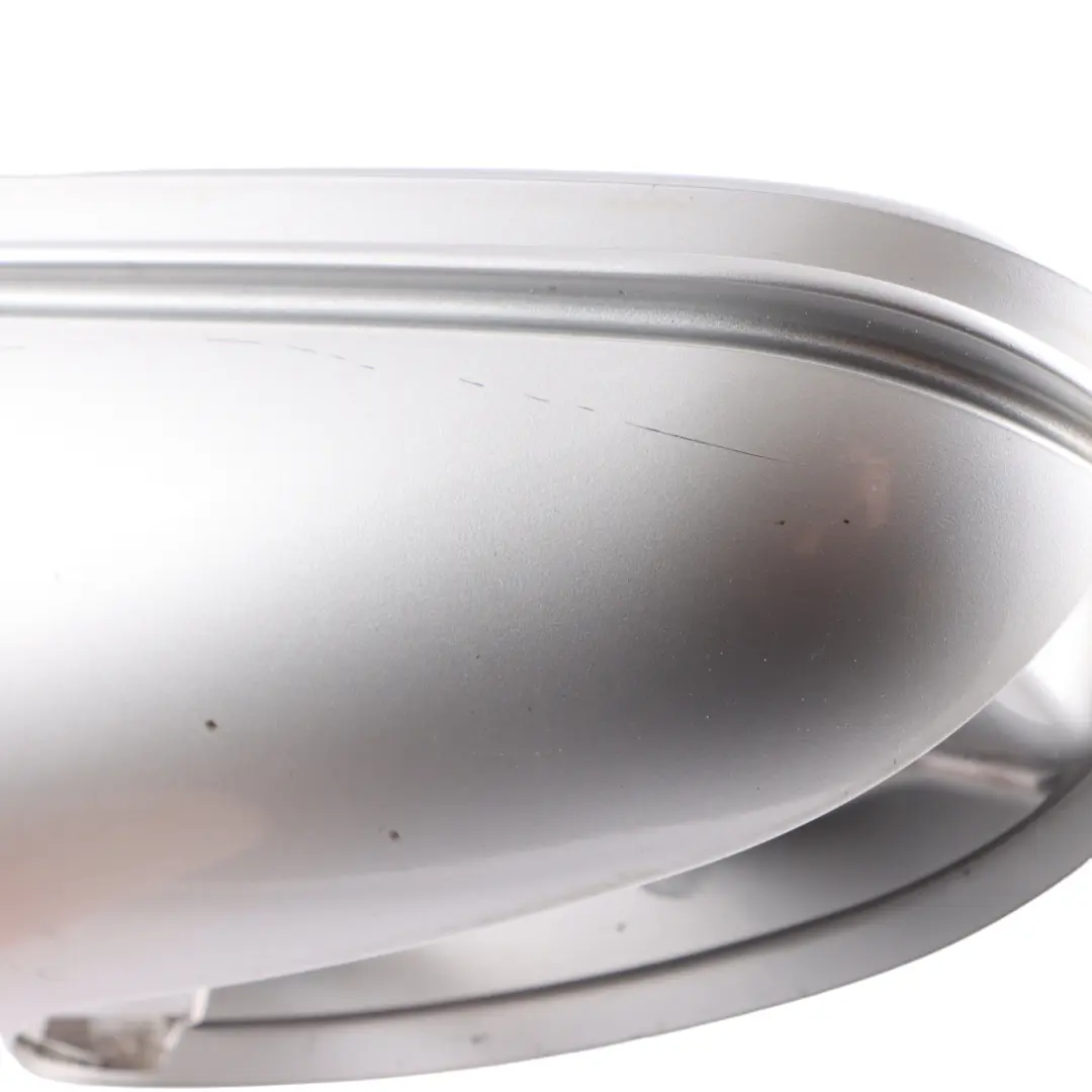 Wing Mirror Cover Right O/S Housing Cap Brilliant Silver - 9744 to Mercedes ML W163 with Part number A1638100279 Mercedes ML W163 Wing Mirror Cover Right O/S Housing Cap Brilliant Silver - 9744 - SKU A1638100279-BRS - Part number A1638100279