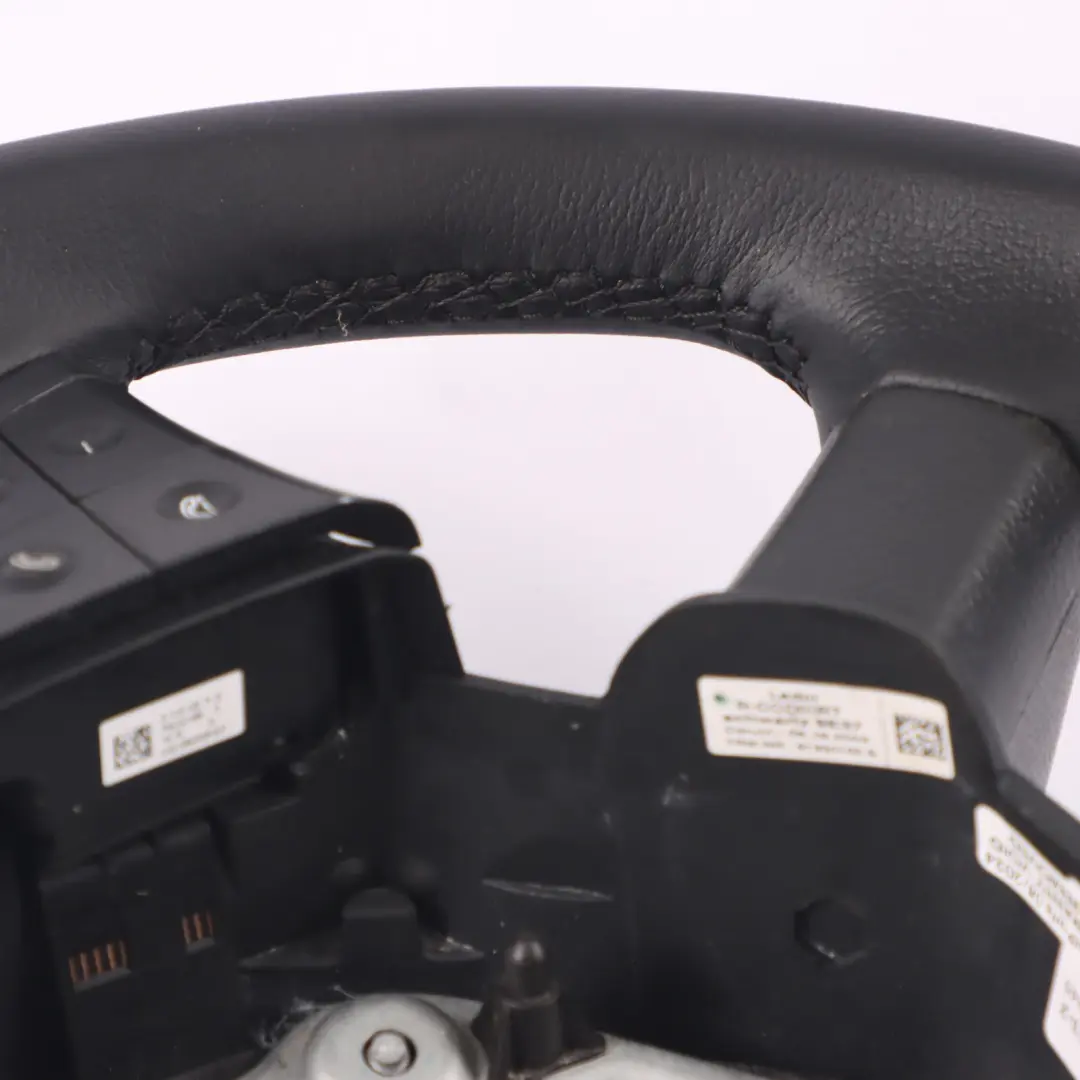 Mercedes W245 NEU Leder Schwarz Lenkrad Lederlenkrad mit Schwarz Fäden - SKU A1644601403-2 - Teilenummer A1644601403