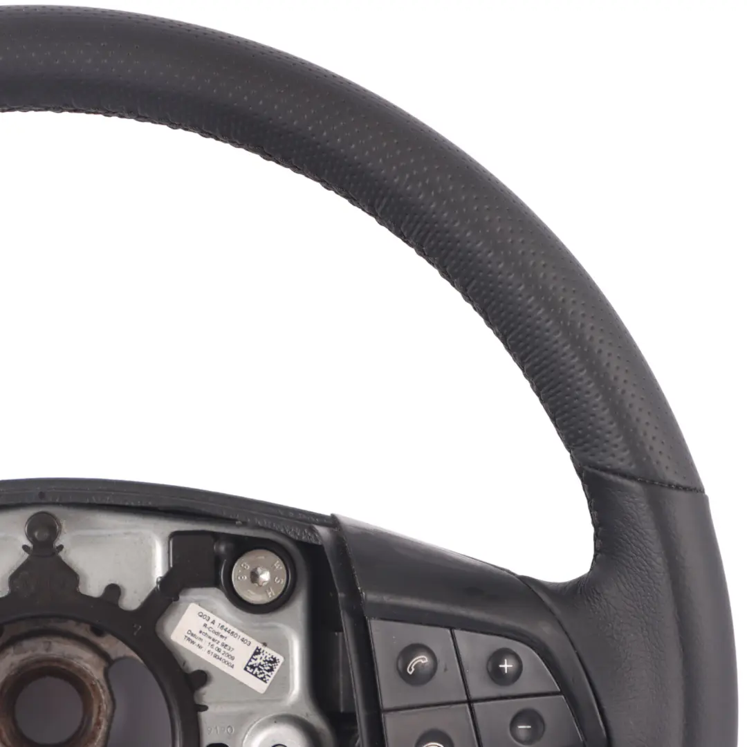  Mercedes-Benz W245 Kierownica NOWA Czarna Skóra Czarne Nitki Multifunkcja - SKU A1644601403-2 - Numer Części A1644601403