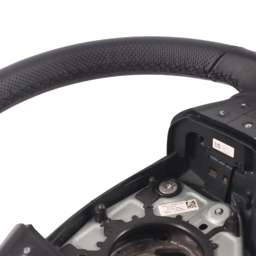 Mercedes W245 NEU Leder Schwarz Lenkrad Lederlenkrad mit Schwarz Fäden - SKU A1644601403-2 - Teilenummer A1644601403