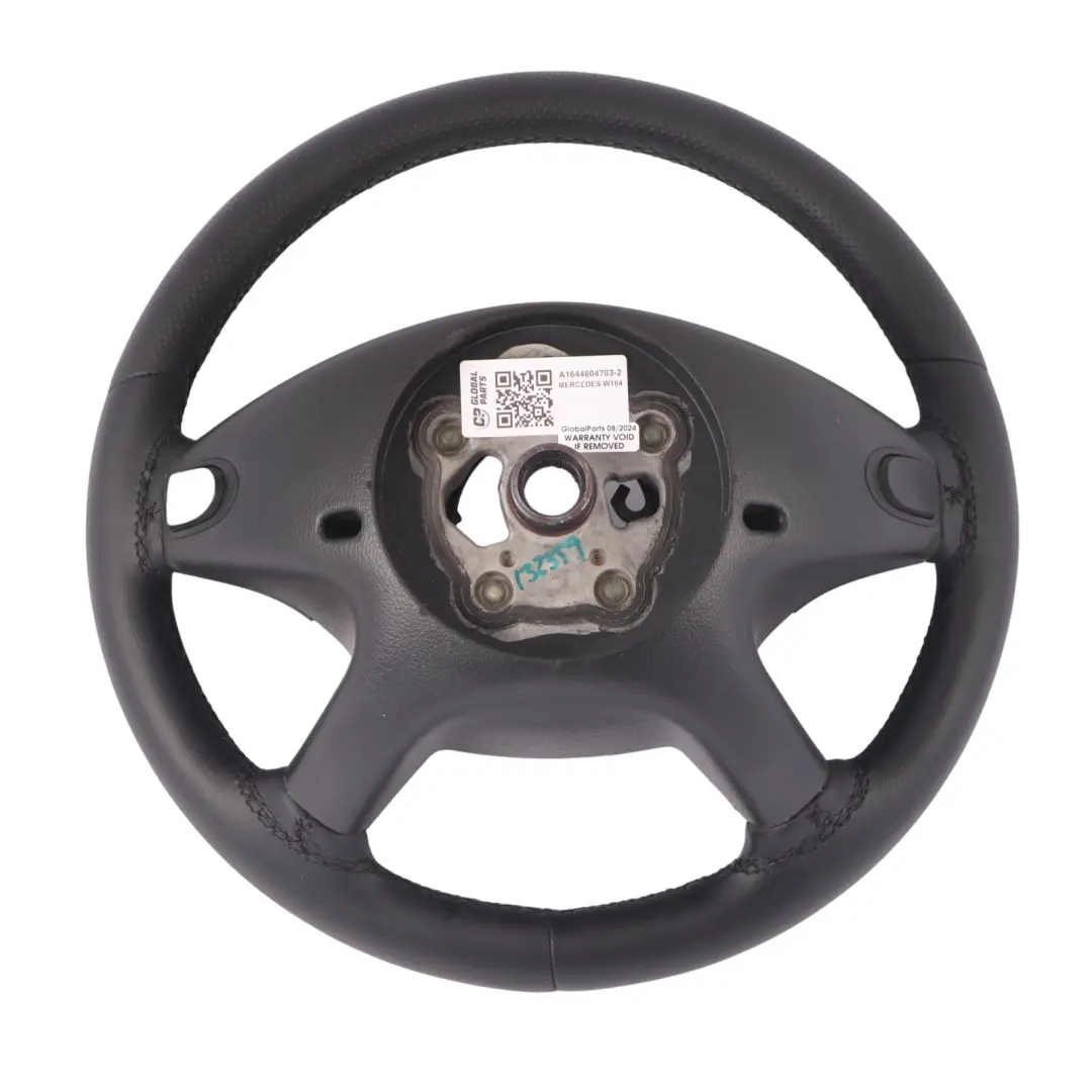 Mercedes ML W164 NEW Black Leather Steering Wheel Multifunction - SKU A1644604703-2 - Part number A1644604703