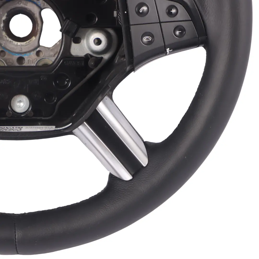NUEVO Volante de Cuero Negro Multifunción para Mercedes ML W164 con número de pieza A1644604703 Mercedes ML W164 NUEVO Volante de Cuero Negro Multifunción - SKU A1644604703-2 - Número de pieza A1644604703
