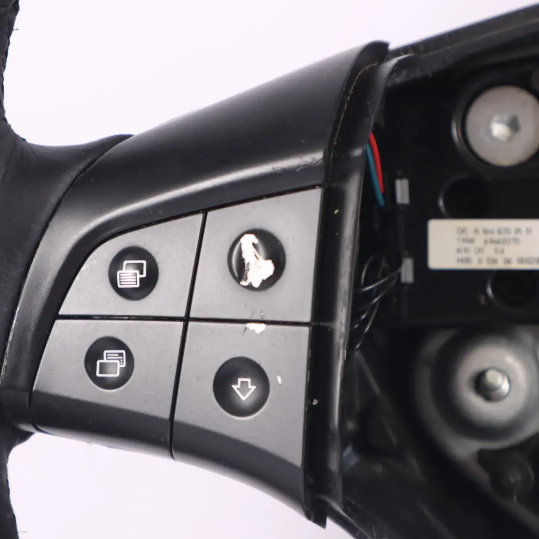 Leather Steering Wheel Multifunction to Mercedes ML W164 NEW Black with Part number A1644604703 Mercedes ML W164 NEW Black Leather Steering Wheel Multifunction - SKU A1644604703-3 - Part number A1644604703