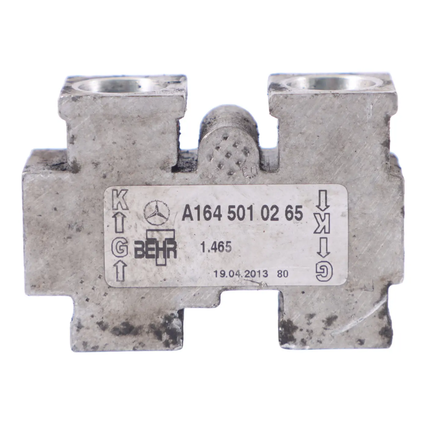 Mercedes W164 Termostato Radiatore Olio Alloggiamento Diesel A1645010265