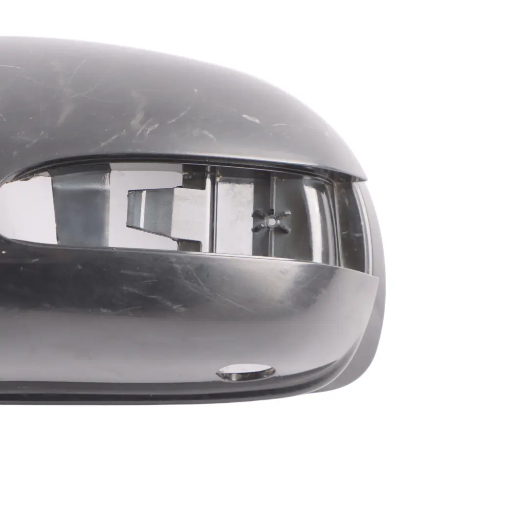 Mercedes W164 Mirror Cover Door Wing Cap Trim Left N/S Obsidian Black - 197 - SKU A1648100164-OB - Part number A1648100164