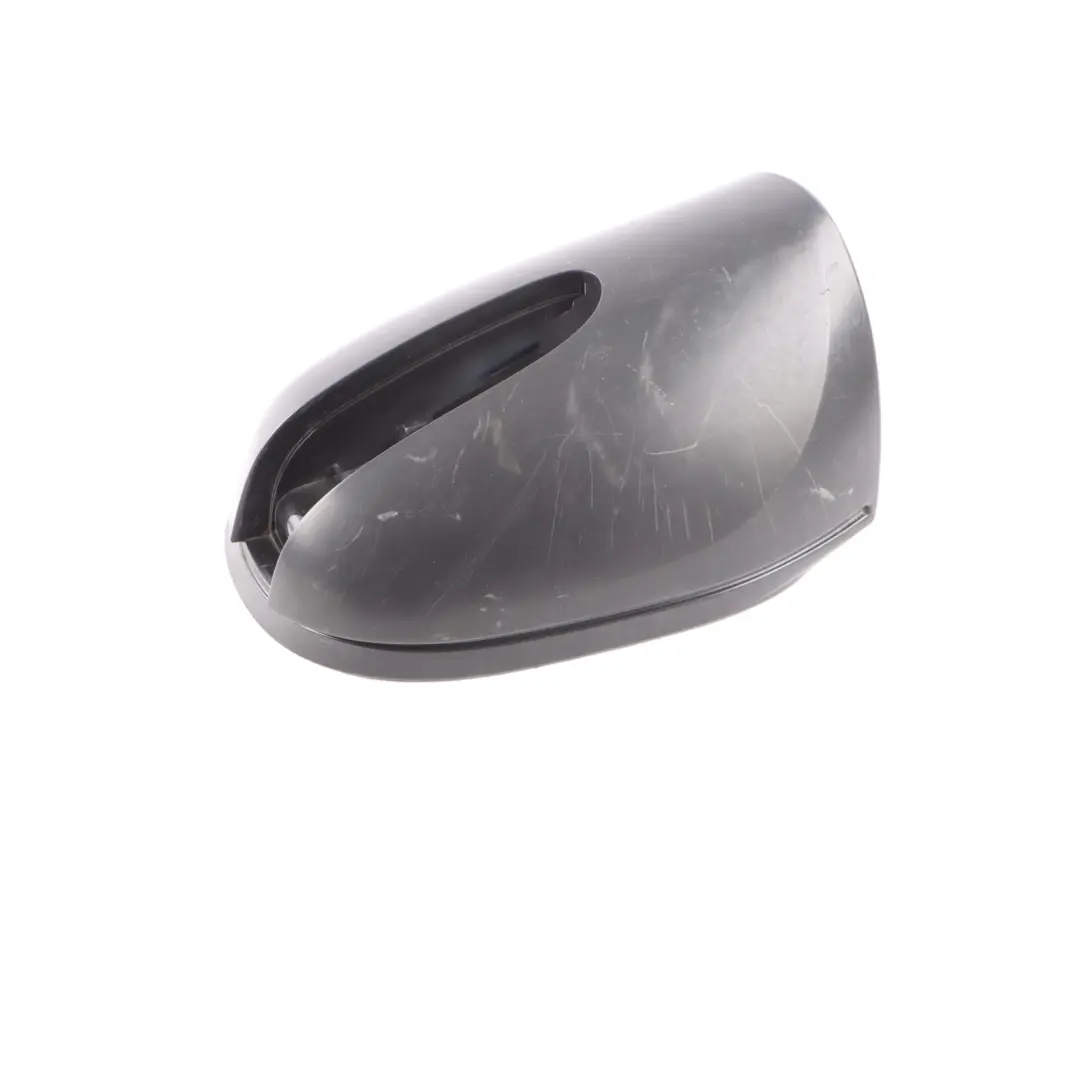 Mirror Cover Door Wing Cap Trim Left N/S Obsidian Black - 197 to Mercedes W164 with Part number A1648100164 Mercedes W164 Mirror Cover Door Wing Cap Trim Left N/S Obsidian Black - 197 - SKU A1648100164-OB - Part number A1648100164