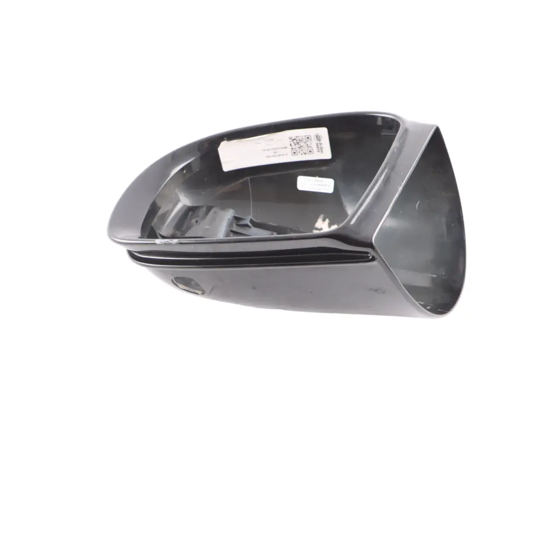 Mercedes W164 Mirror Cover Door Wing Cap Trim Left N/S Obsidian Black - 197 - SKU A1648100164-OB - Part number A1648100164