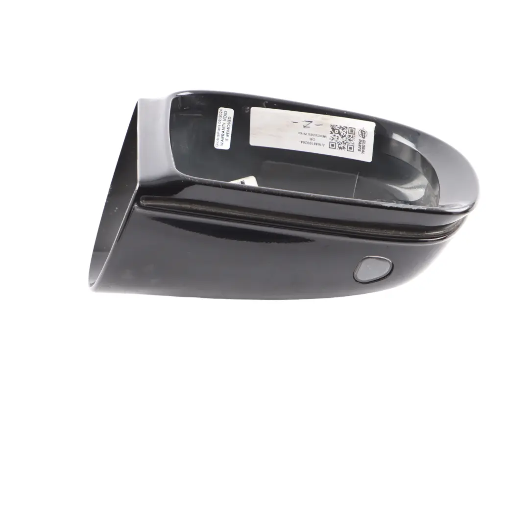 Mercedes W164 Mirror Cover Door Wing Cap Trim Right O/S Obsidian Black - 197 - SKU A1648100264-OB - Part number A1648100264