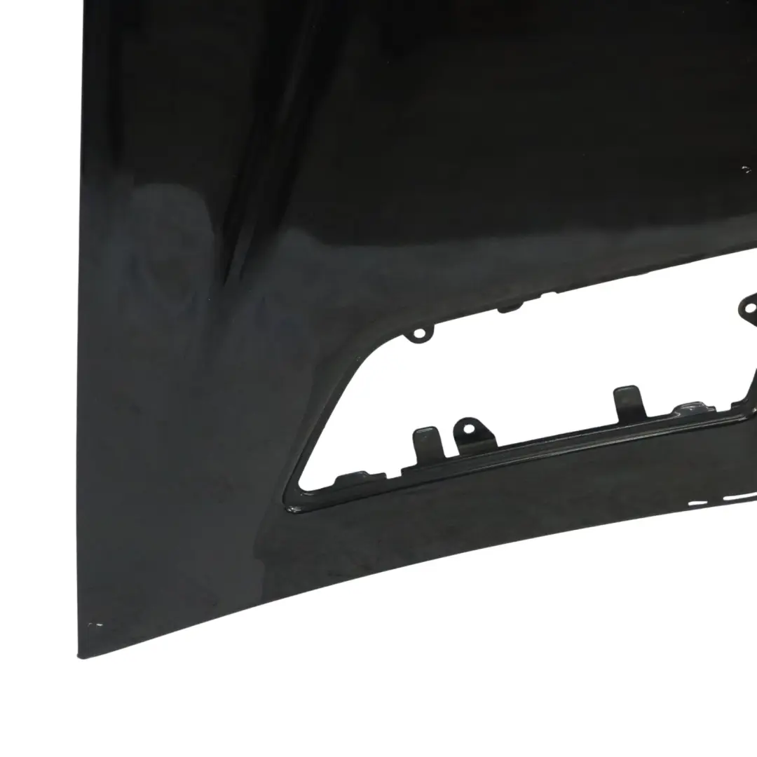 Hood Bonnet Trim Panel Obsidian Black Metallic - 197 to Mercedes ML W164 with Part number A1648800557 Mercedes ML W164 Hood Bonnet Trim Panel Obsidian Black Metallic - 197 - SKU A1648800557-OB2 - Part number A1648800557