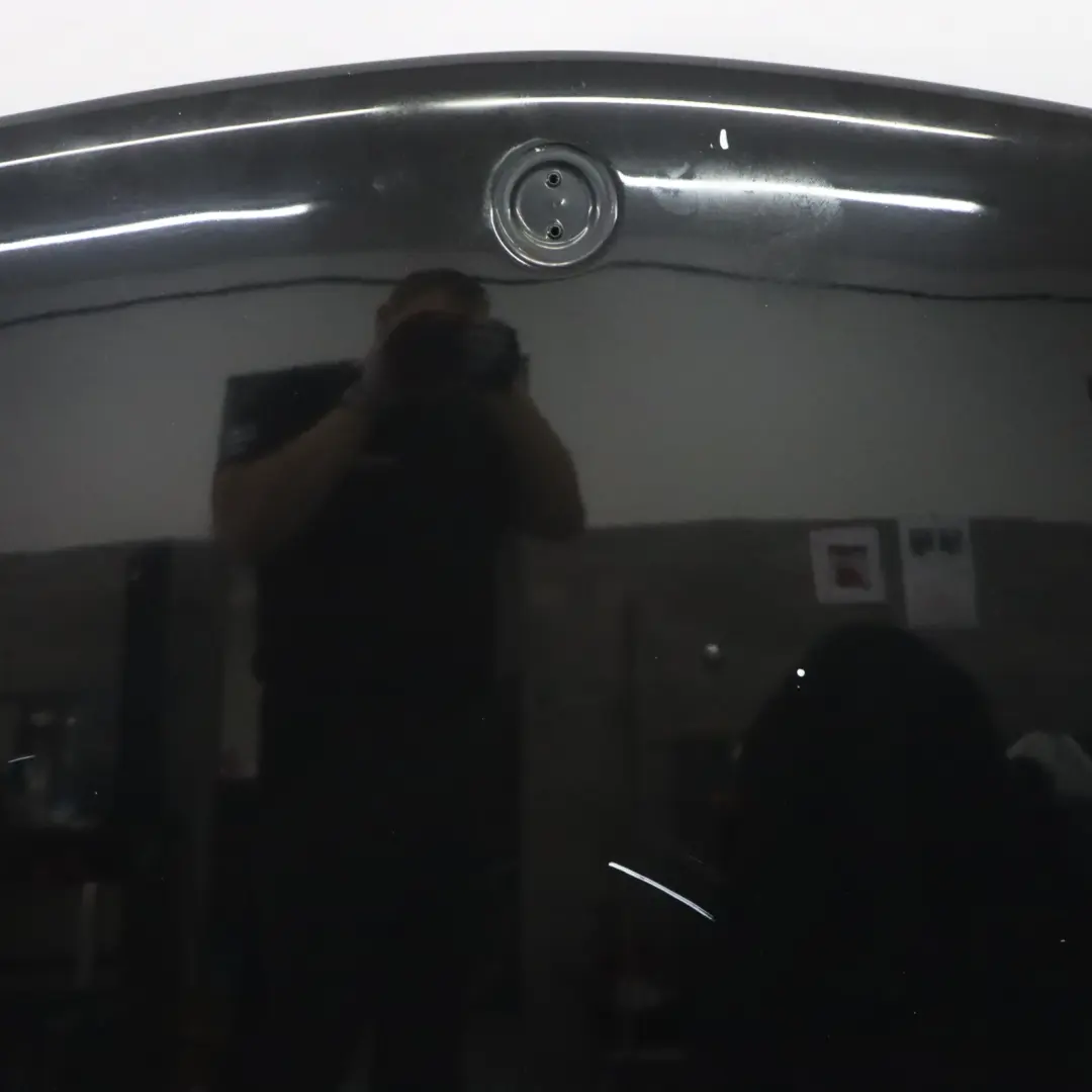 Hood Bonnet Trim Panel Obsidian Black Metallic - 197 to Mercedes ML W164 with Part number A1648800557 Mercedes ML W164 Hood Bonnet Trim Panel Obsidian Black Metallic - 197 - SKU A1648800557-OB2 - Part number A1648800557