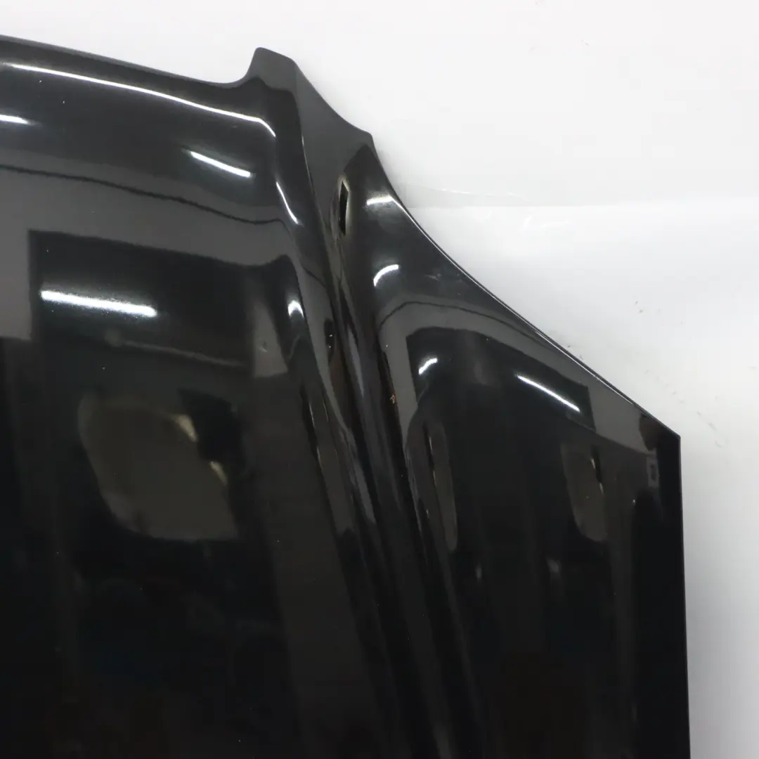 Hood Bonnet Trim Panel Obsidian Black Metallic - 197 to Mercedes ML W164 with Part number A1648800557 Mercedes ML W164 Hood Bonnet Trim Panel Obsidian Black Metallic - 197 - SKU A1648800557-OB2 - Part number A1648800557