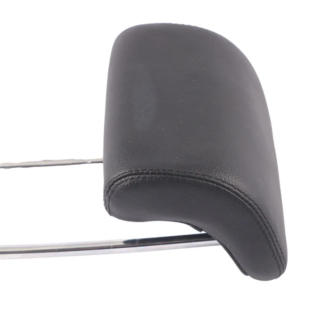 Mercedes W164 Rear Center Headrest Cover Imitation Leather Black - SKU A1649704450 - Part number A1649704450