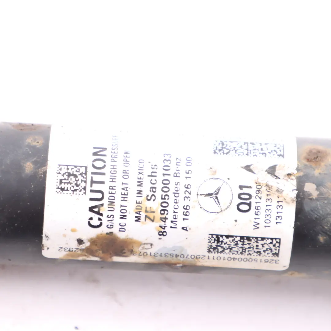 Suspensión Trasera Amortiguador Izquierda Derecha para Mercedes GLE W166 con número de pieza A1663261500 Mercedes GLE W166 Suspensión Trasera Amortiguador Izquierda Derecha - SKU A1663261500 - Número de pieza A1663261500