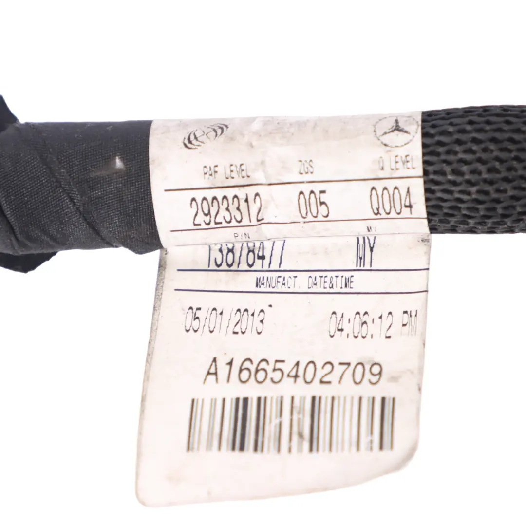 Mercedes W166 Caja de cambios automática cable de mazo de cables - SKU A1665402709 - Número de pieza A1665402709